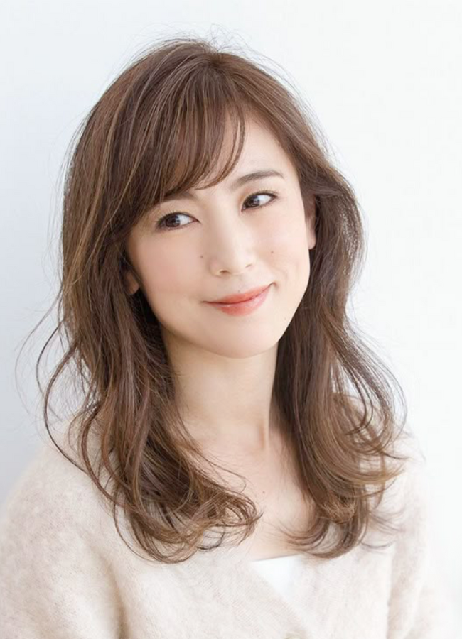 50代女性　前髪