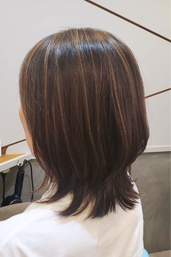 白髪ぼかし