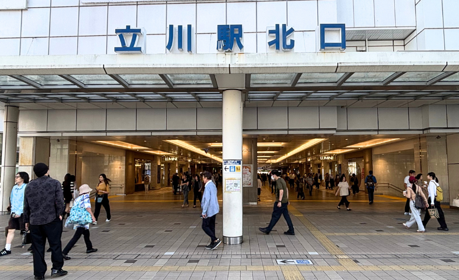 白髪ぼかし 立川