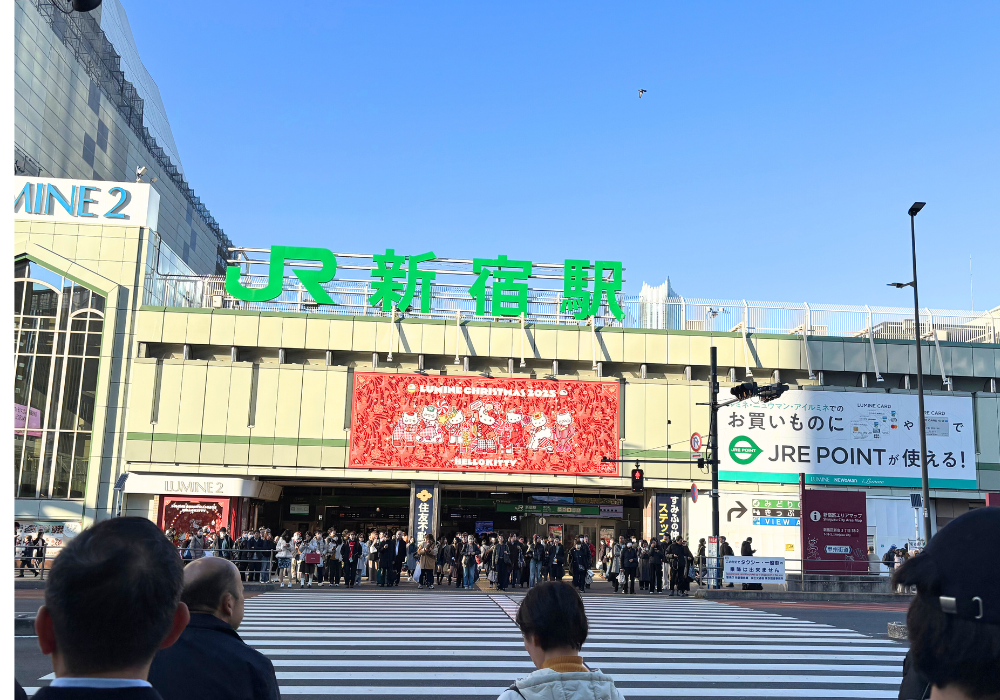 白髪ぼかし　新宿