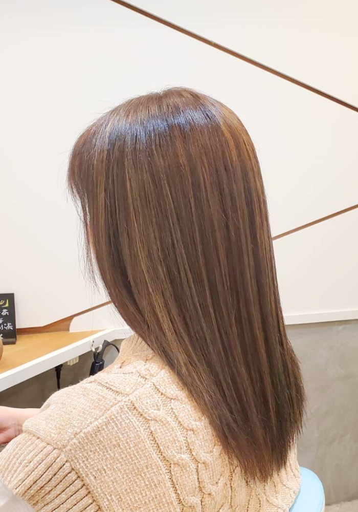 白髪ぼかし　三鷹