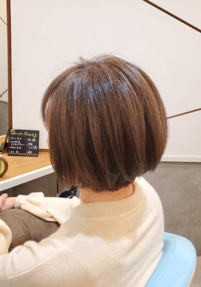 白髪ぼかし　三鷹