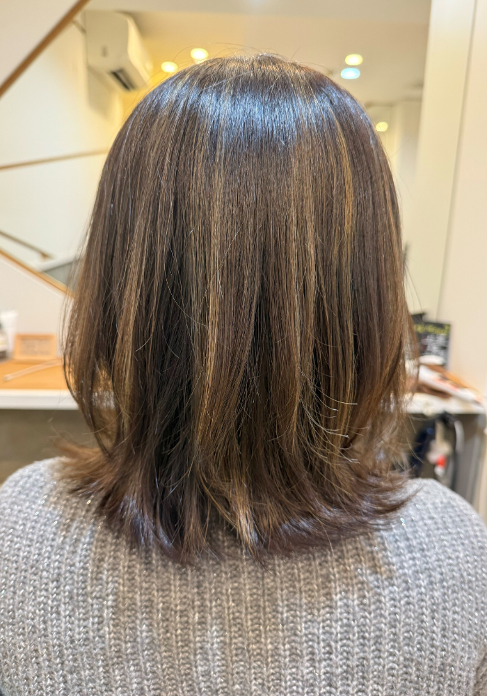 白髪ぼかし　三鷹