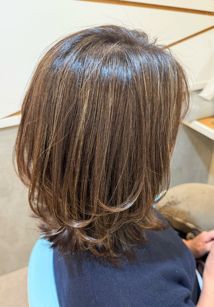 白髪ぼかし　三鷹