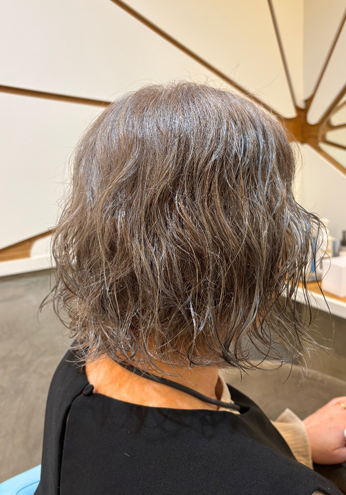 白髪ぼかし　三鷹