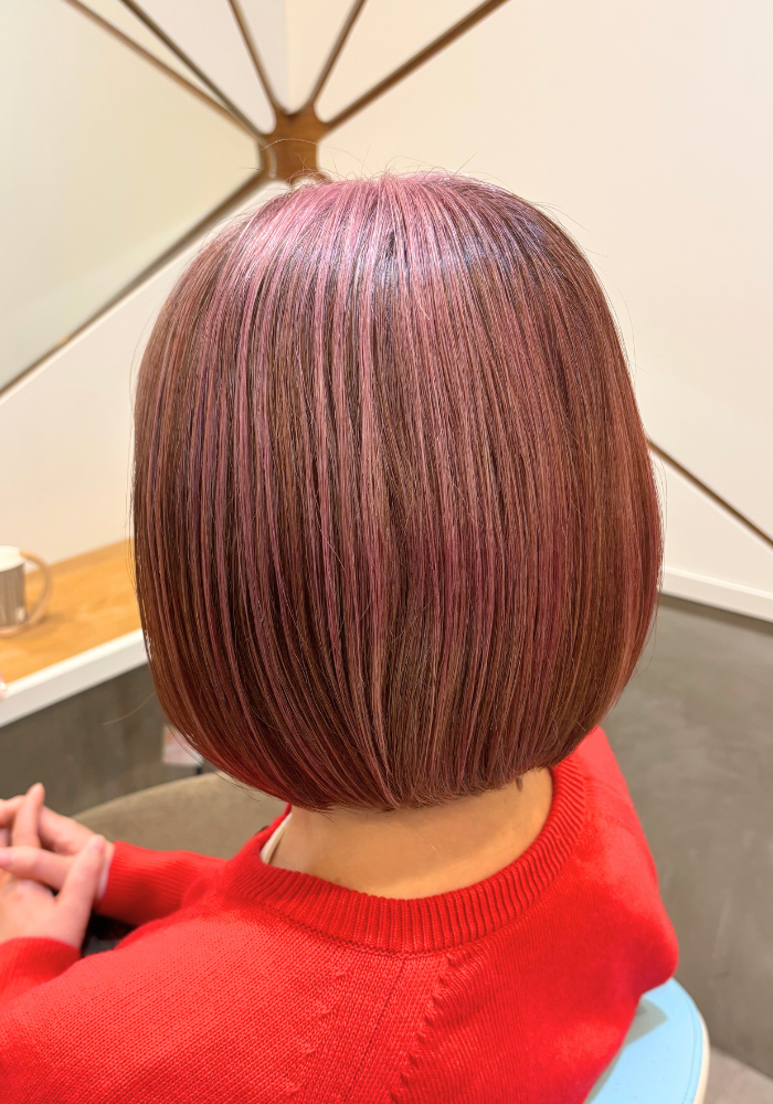 白髪ぼかし　三鷹