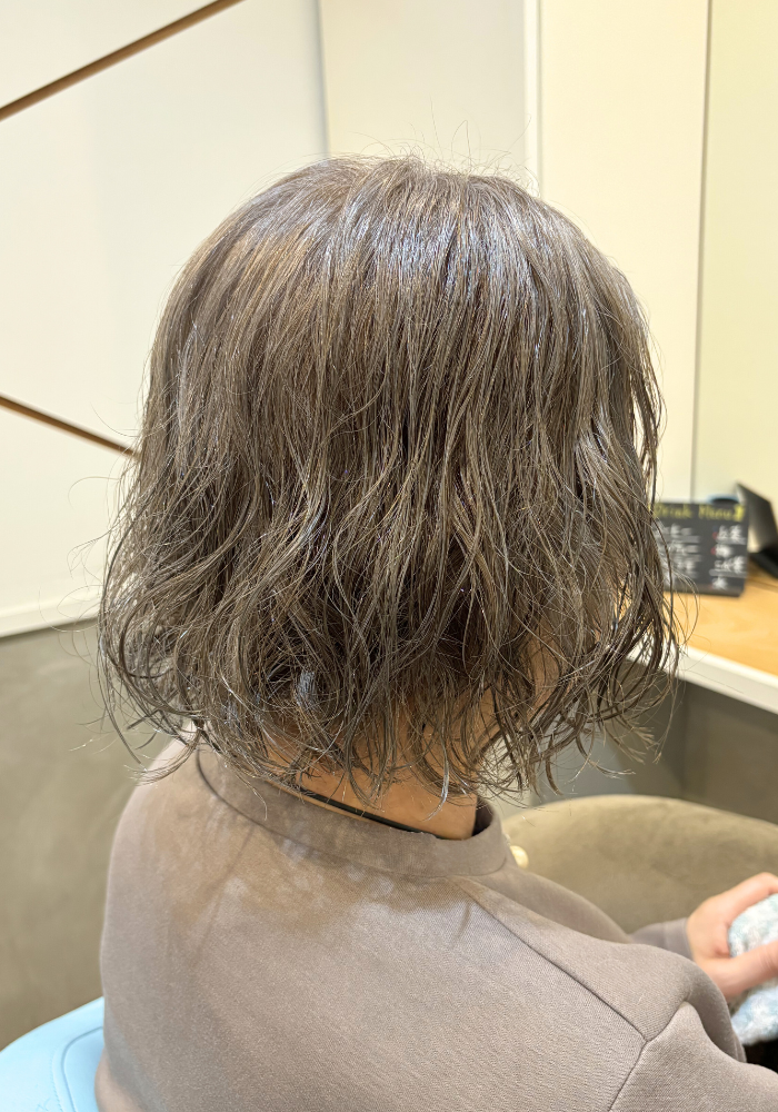 白髪ぼかし　三鷹