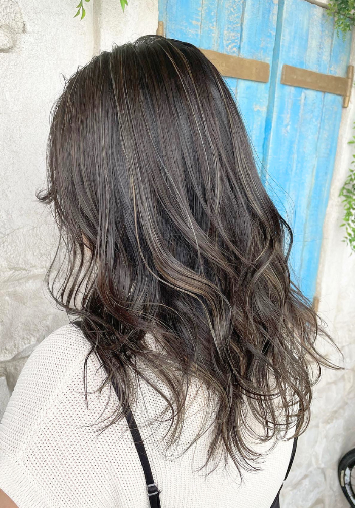 白髪ぼかし　三鷹