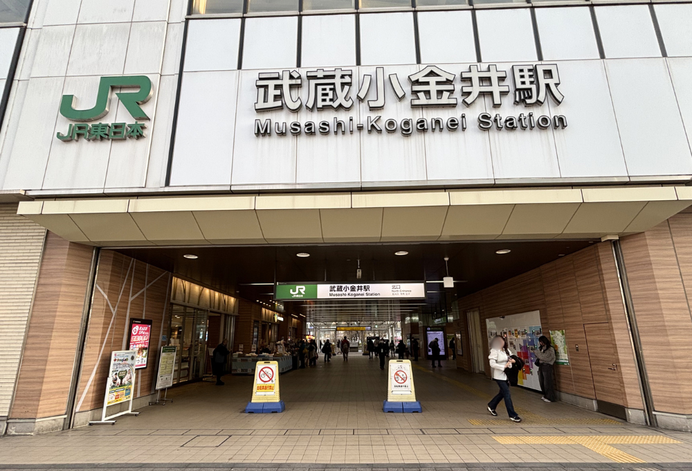 白髪ぼかし　武蔵小金井