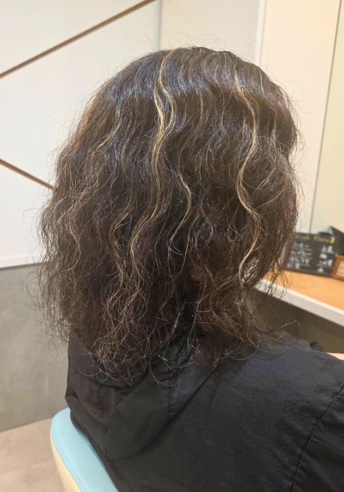 白髪ぼかし　三鷹