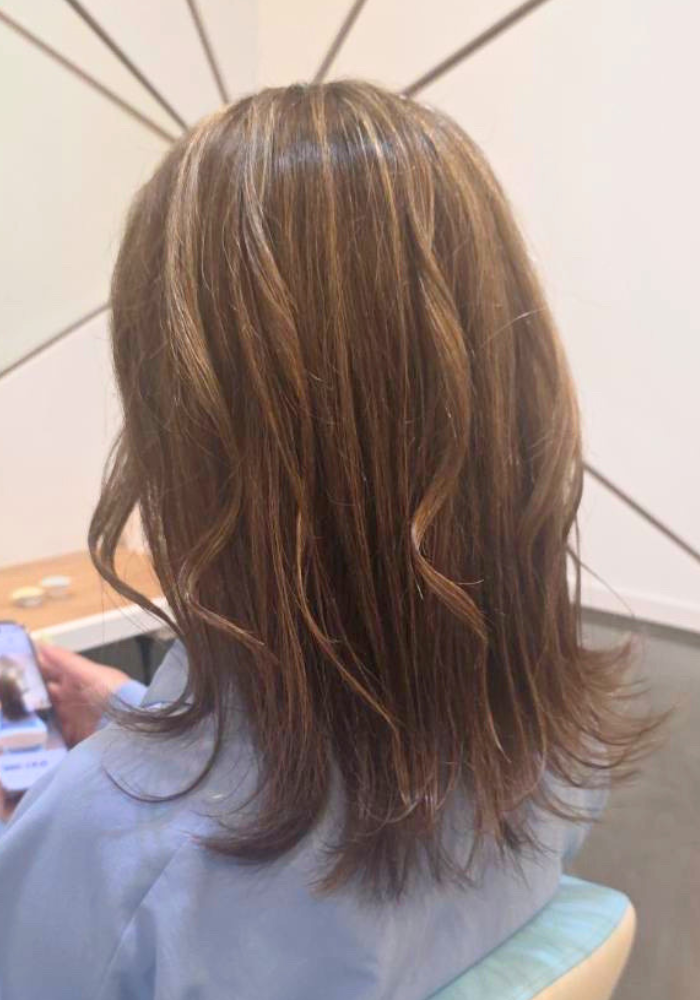 白髪ぼかし　三鷹