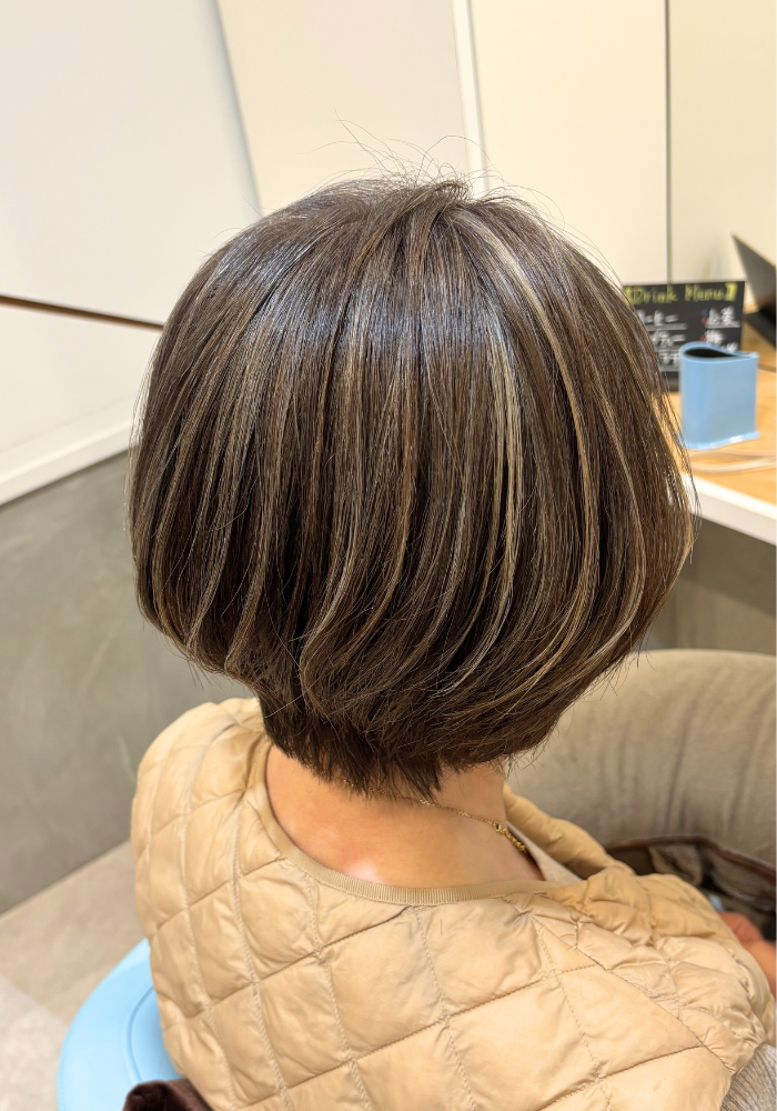 白髪ぼかし　三鷹