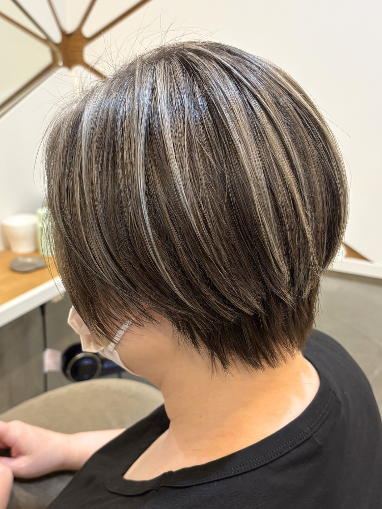 白髪ぼかし　ルクス