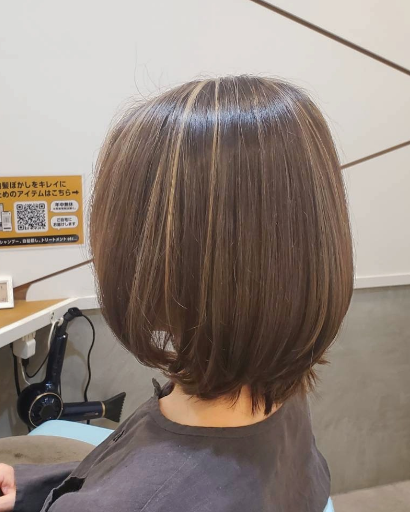 白髪ぼかし　ルクス